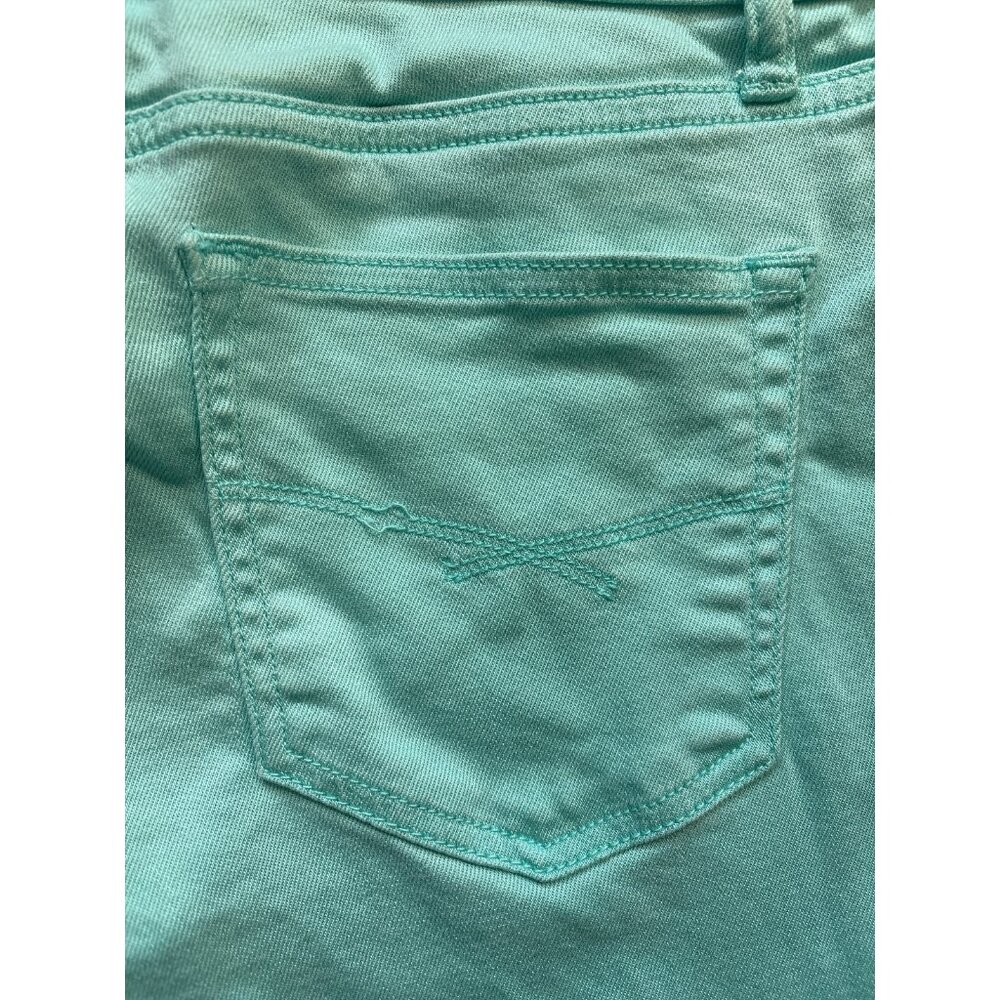Gap Legging Jeans Womens 4 27 Aqua Glaze Skinny Lyocell Blend Stretch Turquoise - Picture 9 of 9